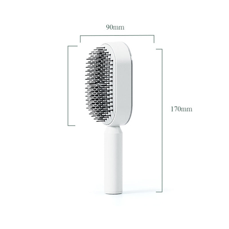 LuxeGlow Self-Cleaning Scalp Massage Brush