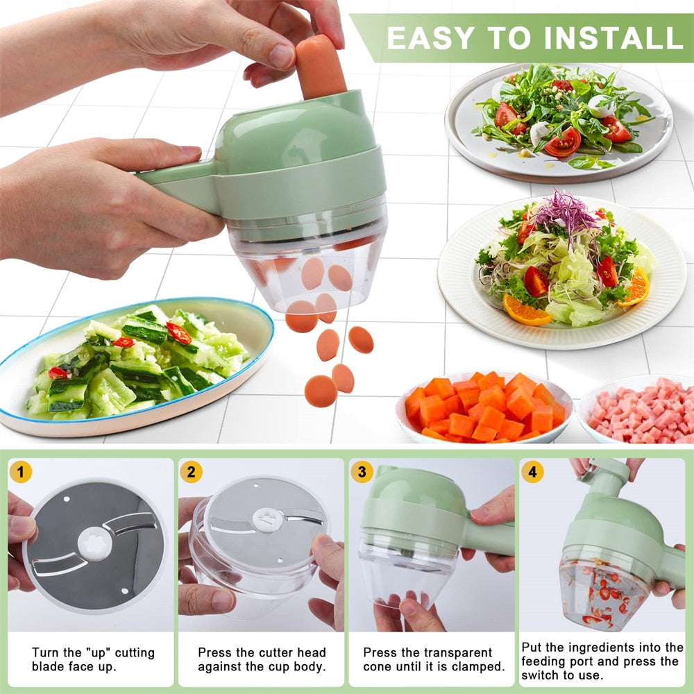 Handheld Multi-Function Kitchen Slicing Tool