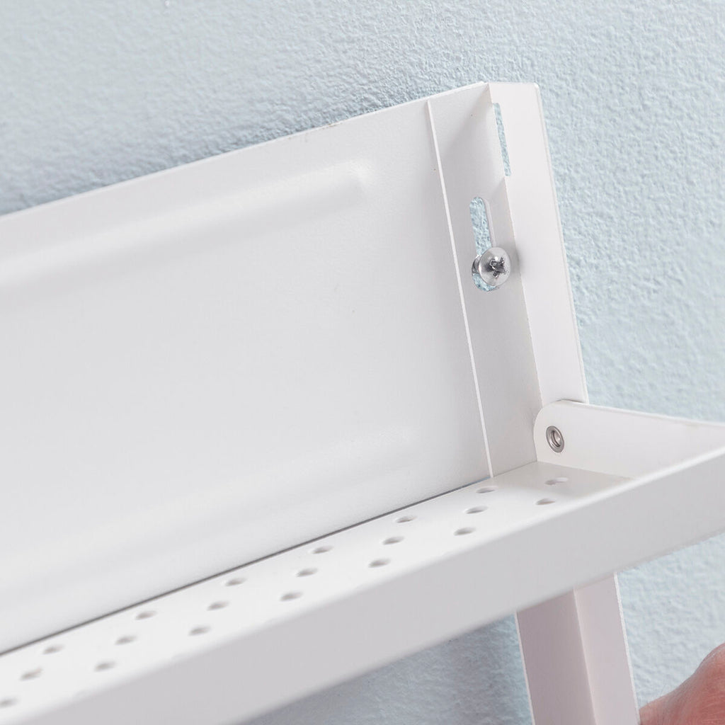 Magnetic Kitchen Storage Rack with Hooks